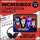 Incredibox Composition Project / Print & Go Worksheets / G