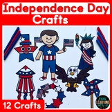 Independence Day Crafts | Eagle, Statue of Liberty, Bullet