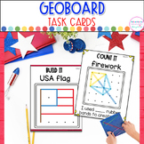 Geoboard Task Cards - Hands on Math - Independence Day Act