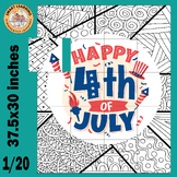 Independence Day July 4th coloring pages activities Collab