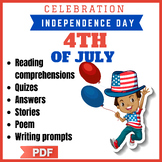 Independence Day Resources: Reading Comprehensions, Storie