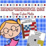 Independence Day Math Cube Manipulative Mats