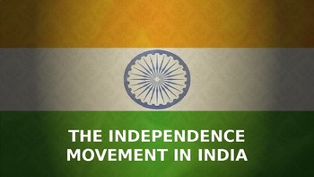 Preview of Independence in India Gandhi Bundle