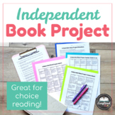Independent Book Project - For any story - Choice Reading 