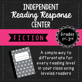 Independent Fiction Reading Response Center