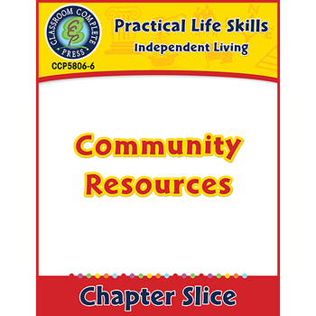 Preview of Independent Living: Community Resources Gr. 9-12+