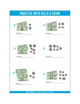 Preview of Independent Living - Money Management Worksheets