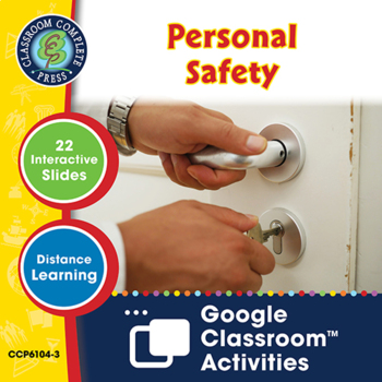 Preview of Independent Living: Personal Safety - Google Slides Gr. 9-12+ (SPED)