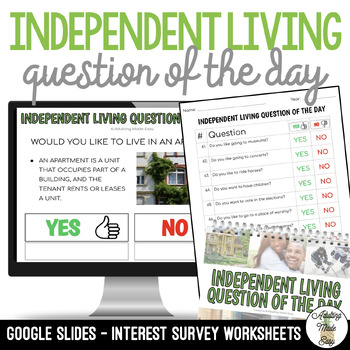 Preview of Independent Living Question Of The Day
