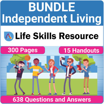 Preview of Independent Living Skills Activity Bundle for High School Special Education
