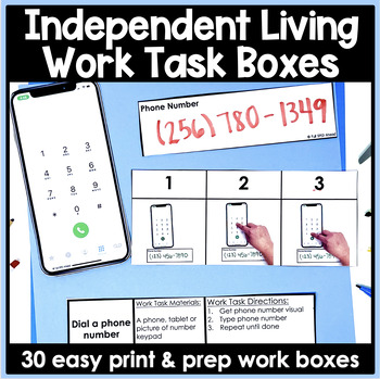 Task Box for Special Education Vocational Task Life Skills Work Box Work  Tasks for ABA Autism Task Box Sort the Tools Job Skill 