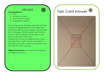 Preview of Independent Math Task Cards