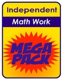 Independent Math Work MEGA Pack (13 activities)