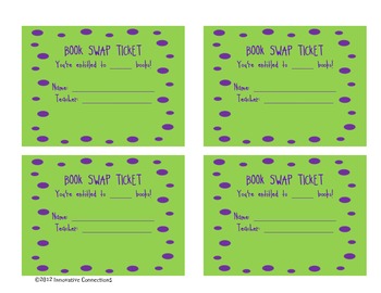 Student Book Swap Printables for Motivating Your Readers by Ann Marie Smith