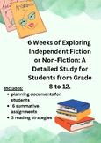 Independent Novel or Non-Fiction Study Gr. 8 - 12