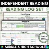 Independent Reading Accountability Log Tracker | Response 