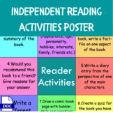 Independent Reading Activities Grid