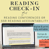 Independent Reading Activities Independent Reading Check-I