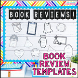 Independent Reading Activity | Book Review Template | Bull