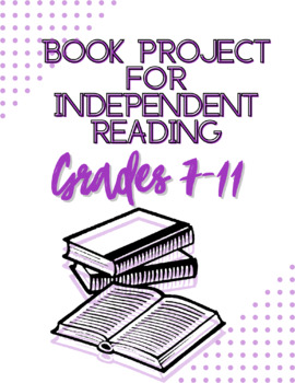 independent reading book project