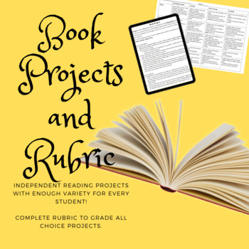 Preview of Independent Reading Book Projects