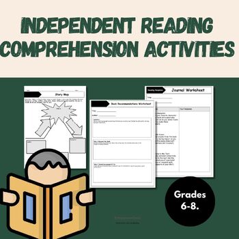 Preview of Independent Reading Comprehension Activities and Printables