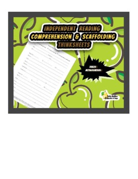 Preview of Independent Reading ~ Comprehension Thinksheet ~ pdf version