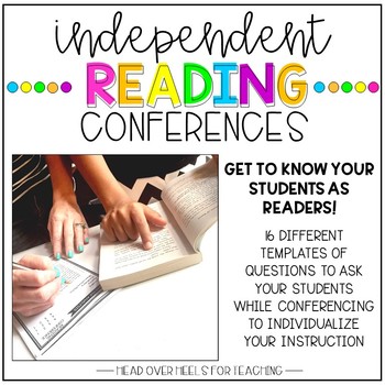 Preview of Independent Reading Conferences {Templates to Differentiate Your Instruction}