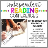 Independent Reading Conferences {Templates to Differentiat