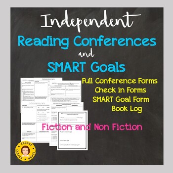 Preview of Independent Reading Conferences and Student SMART Goals for Reading