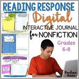 Independent Reading Journal - Nonfiction Log PRINT & DIGITAL 