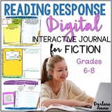 Independent Reading Journal for Fiction PRINT & DIGITAL 