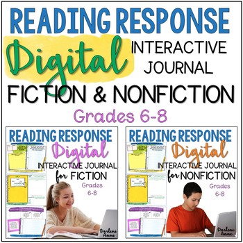 Preview of Independent Reading Journals Fiction & Nonfiction Logs 