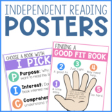 Independent Reading Posters and Readers Notebook Pages