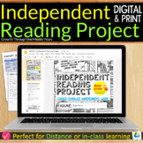 Independent Reading Project for ANY Novel (Digital & Print)