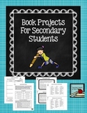 Independent Reading Projects for Secondary Students