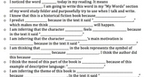 Independent Reading Response Prompts