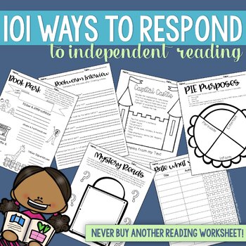 Preview of Creative Book Report Projects for Independent Reading | Graphic Organizers