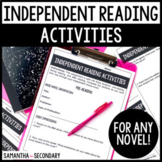 Independent Reading Response to Literature Activities for 