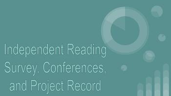 Preview of Independent Reading Student Conferencing Record