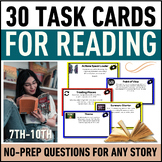 Independent Reading Activities - Reading Comprehension Tas