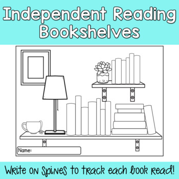 Preview of Independent Reading Tracker | Books I've Read | Blank Bookshelf