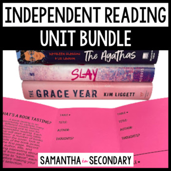 Preview of Independent Choice Reading Unit Activities Bundle