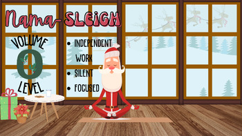 Preview of Independent Work Essentials: Santa Yoga