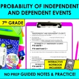 Independent and Dependent Events Notes & Practice | +Inter