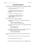 Independent and Dependent Events: Probability Practice