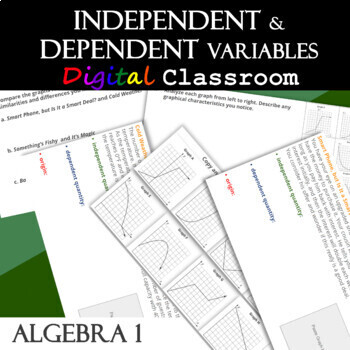 Preview of Independent and Dependent Variables - Distance Learning
