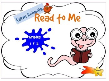 Preview of Reading Online - Farm Animals - Grades 1 & 2 - Independent work