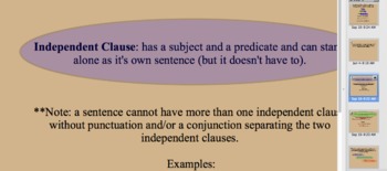 Preview of Independent vs. Dependent Clauses