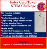 Index Card Tower STEM Challenge